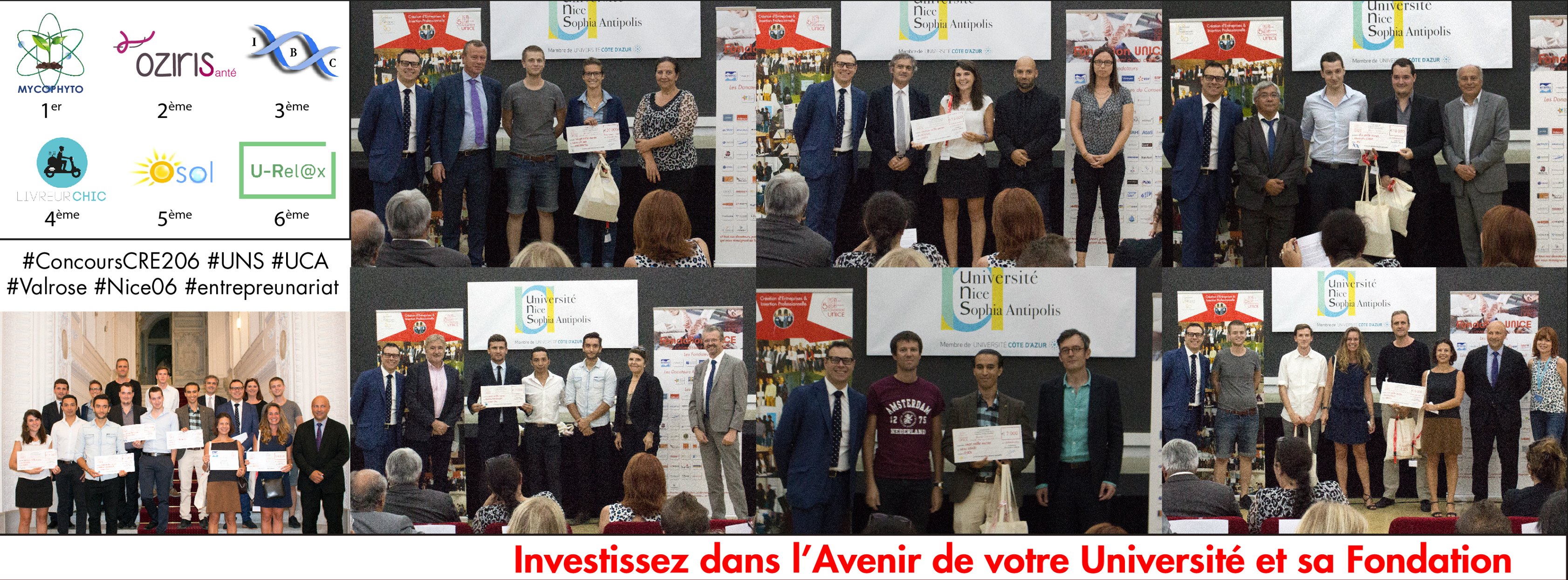 Lauréats du Concours CRE 2016