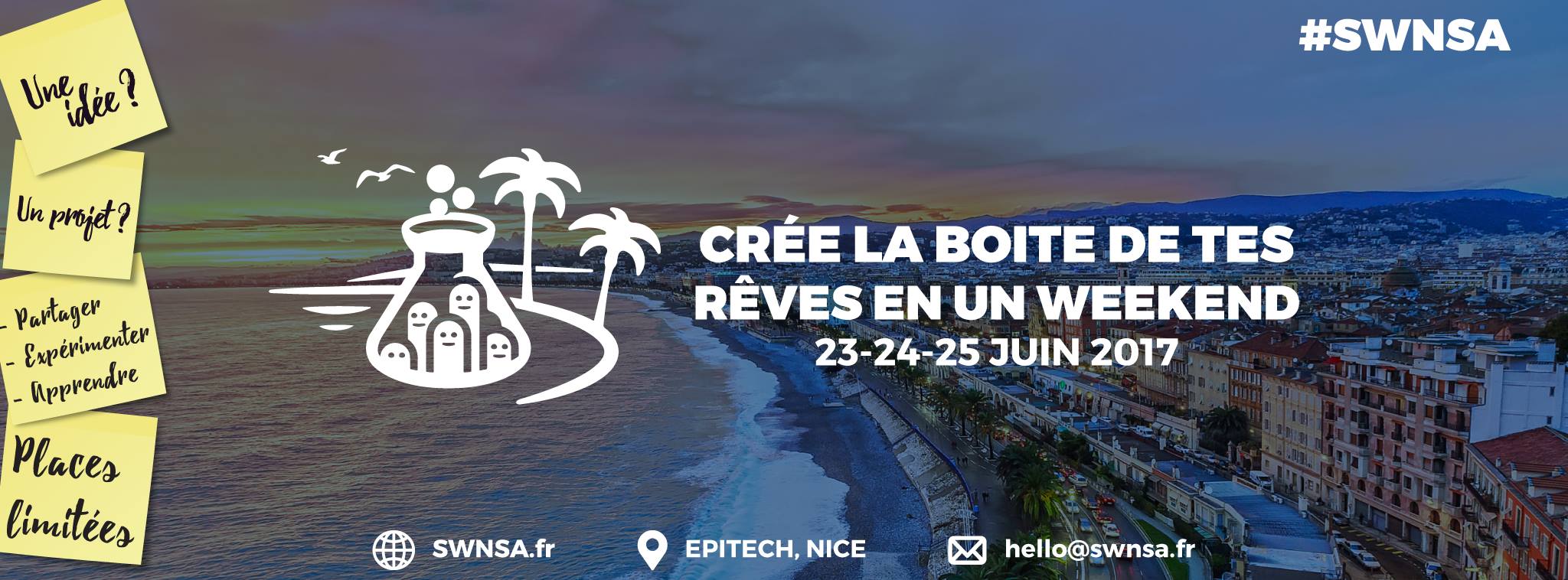 Startup Week end Nice-Sophia Antipolis
