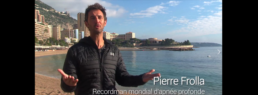 Pierre Frolla, Recordman d'apnée profonde