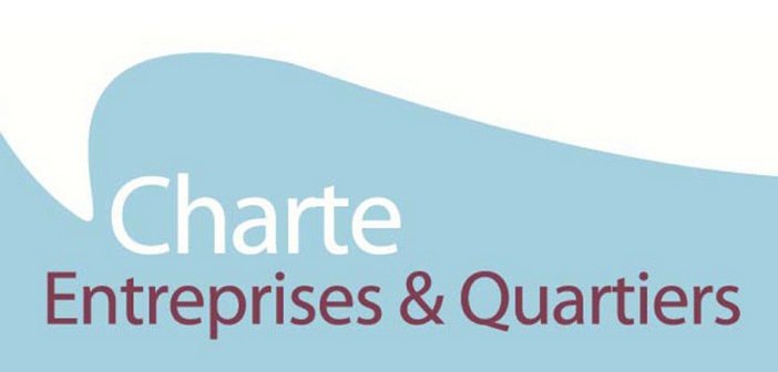 Signature de la charte "Entreprises et Quartiers"